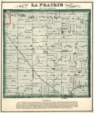 Map of La Prairie Township (1 of 1)