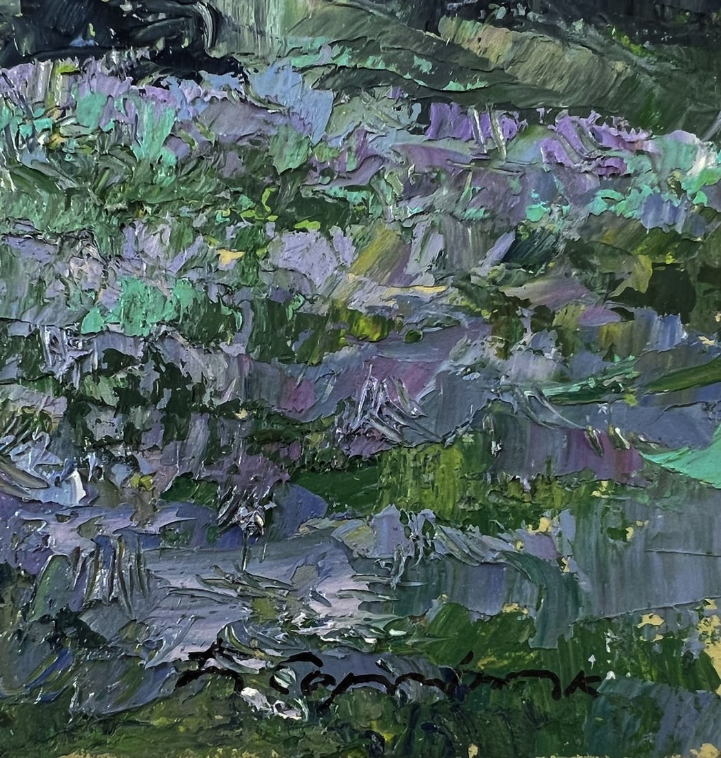 Oil painting Mountain meadows Boris Serdyuk - 9