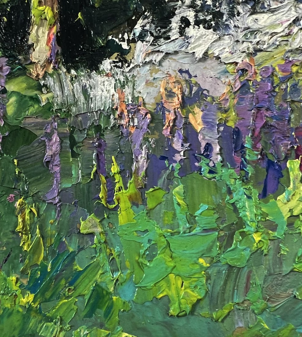 Oil painting The scent of summer forest Boris Serdyuk - 8