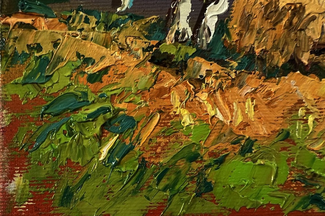 Oil painting The Road Home Oleksiy Ivanyuk - 6