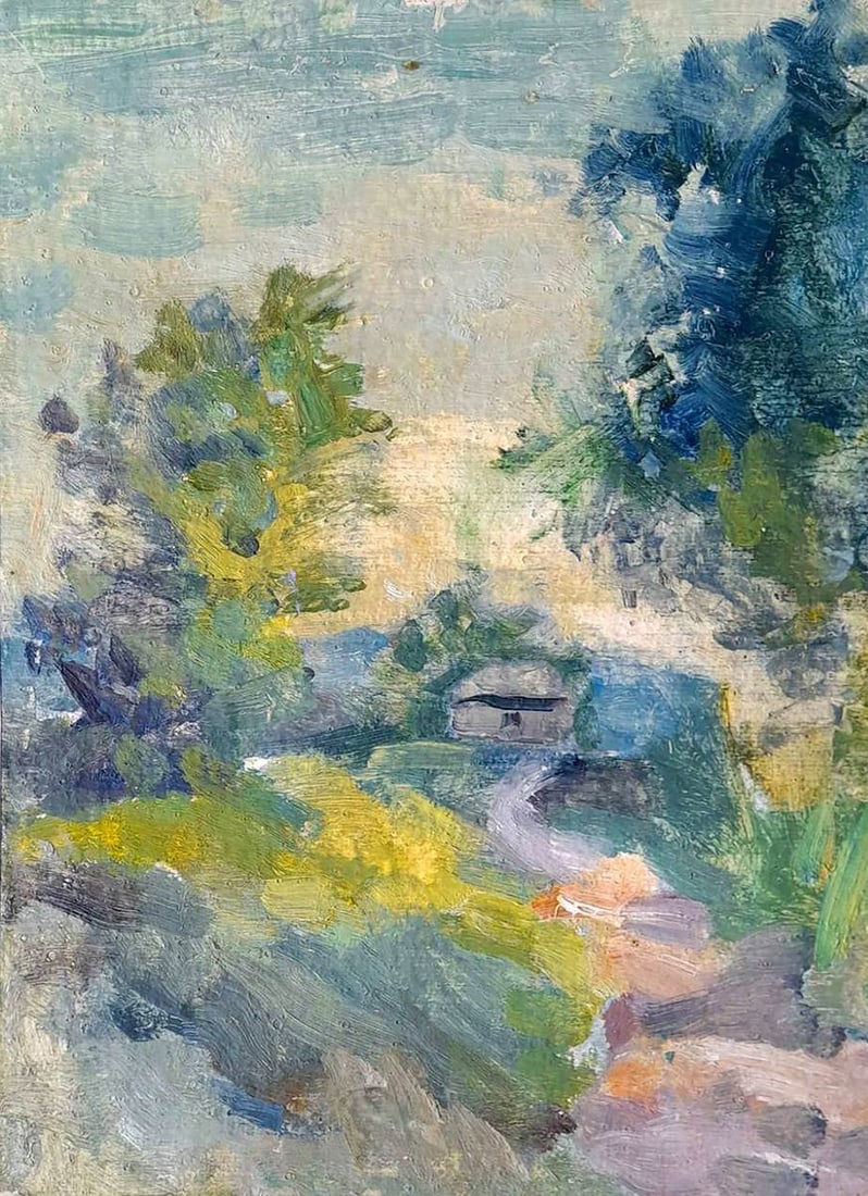 Oil painting Before the rain Kovalenko Ivan Mikhailovich (1 of 6)