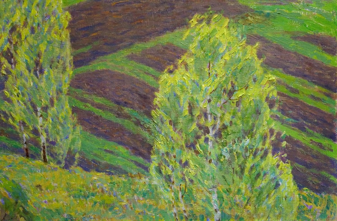 Oil painting Spring Zlyden Yuri Fedorovich - 5