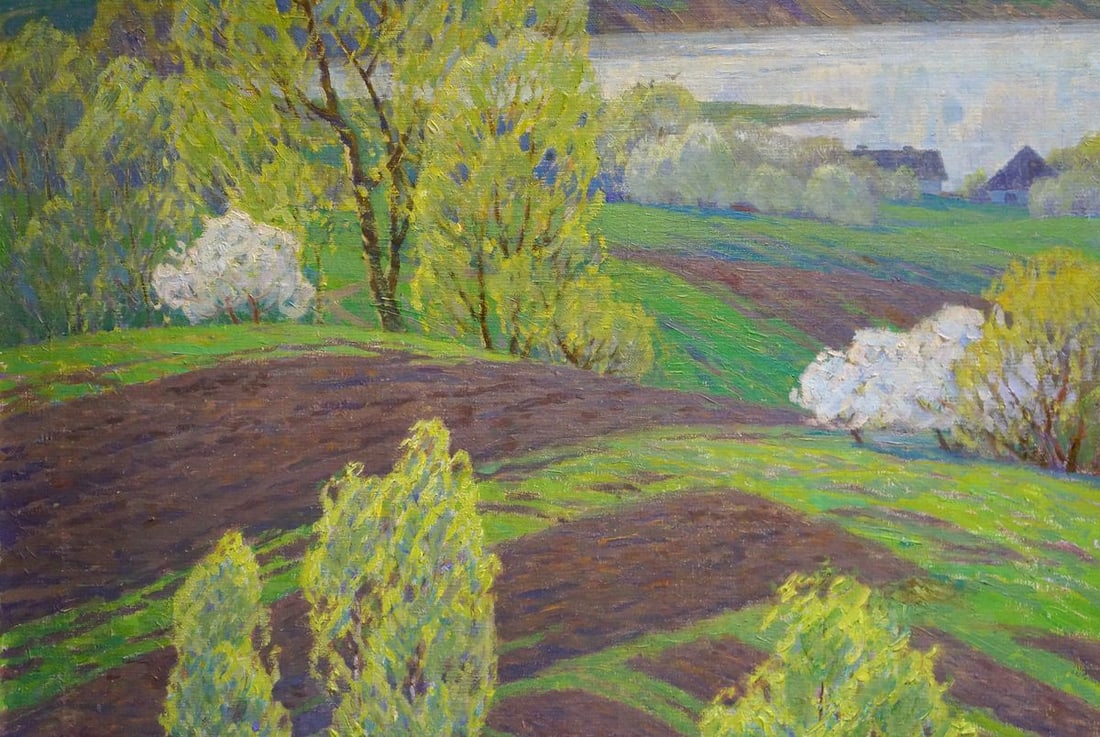 Oil painting Spring Zlyden Yuri Fedorovich - 6