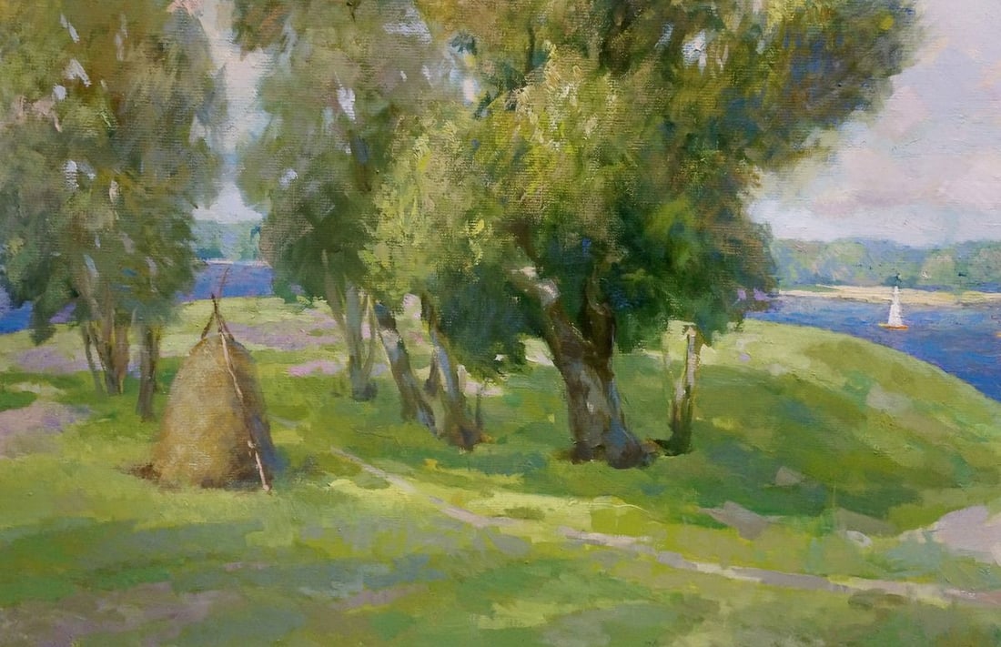 Oil painting Summer Mazur Vasily Fedorovich - 4