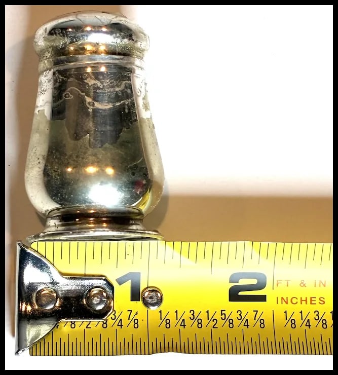 Vintage TWR Sterling Silver Mini Salt and Pepper Shakers in Original Presentation Box - 5