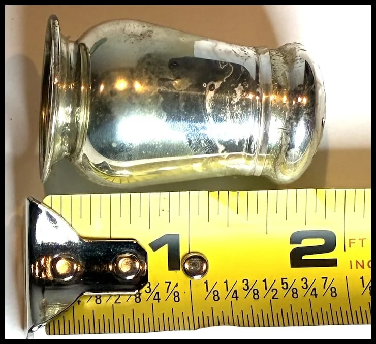 Vintage TWR Sterling Silver Mini Salt and Pepper Shakers in Original Presentation Box - 6