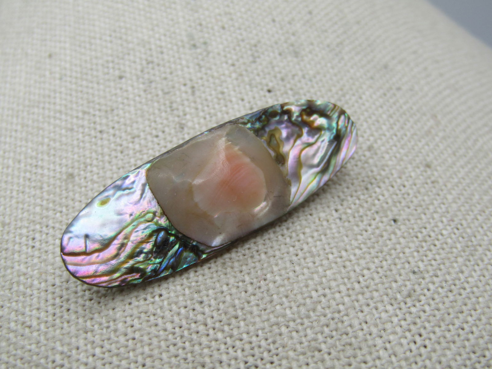 Vintage Abalone Blister Pearl Brooch, 1940's-1950's (1 of 5)