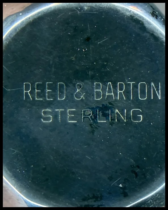 Vintage Reed & Barton Sterling Silver Mini Salt & Pepper Shakers - 4