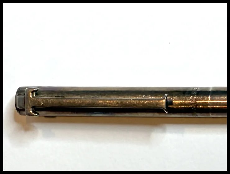 Estate Tiffany & Co Sterling Silver T Clip Ballpoint Pen - 4