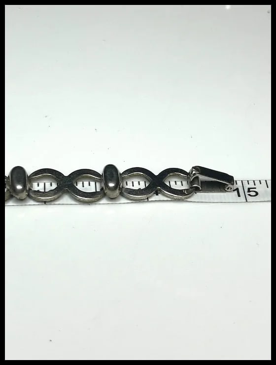 Vintage Dufoe Figure Eight, Eternity, Necklace and Bracelet Set - 11