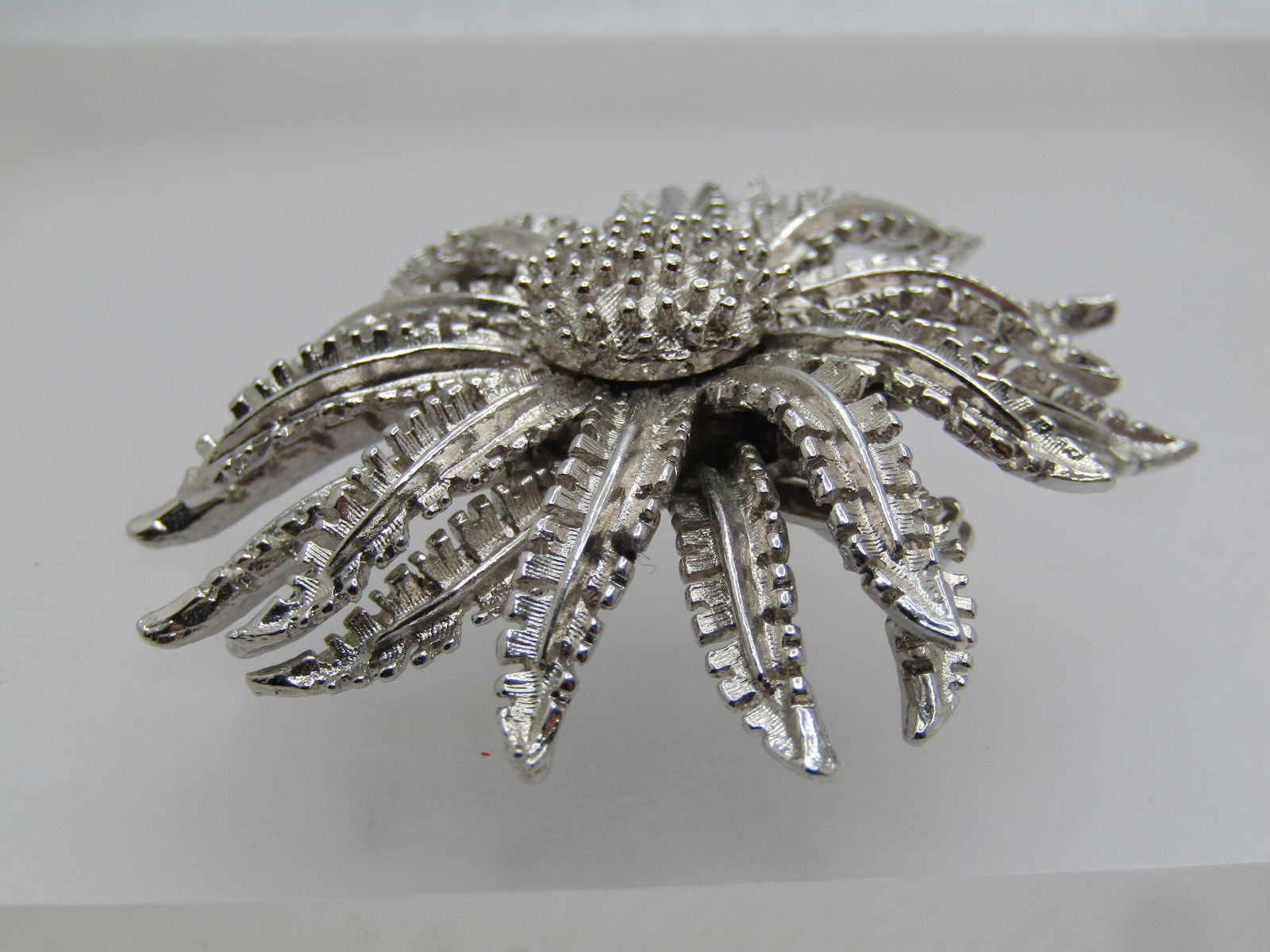 Vintage Coro Blossom Brooch, Tiered, 1960's - 5