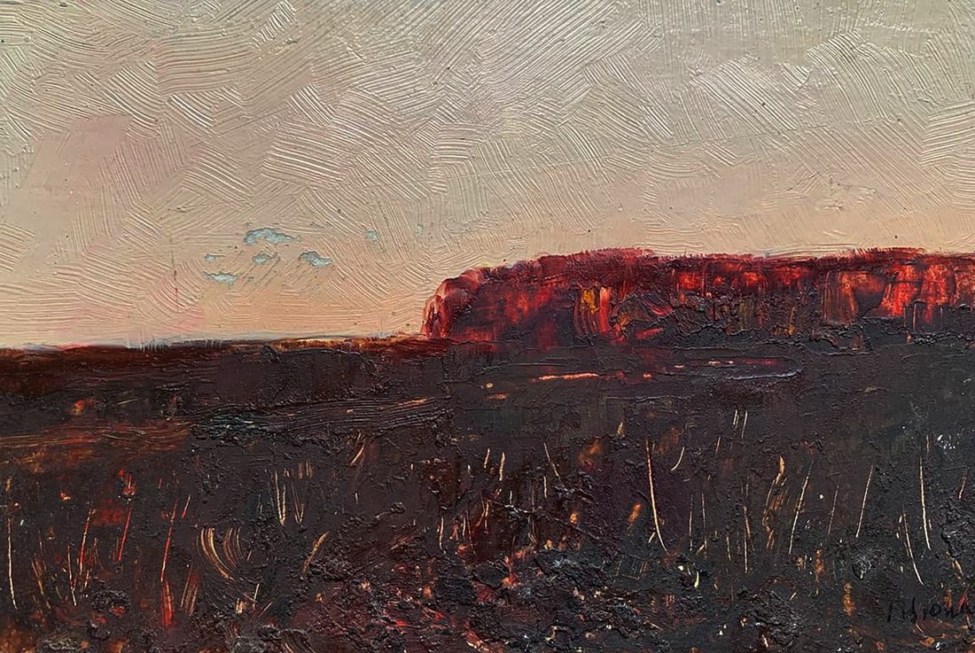 Oil painting In the autumn field Ivan Tsyupka (1 of 7)