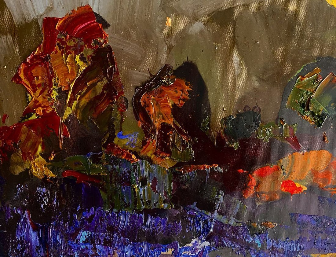 Oil painting Moonlit night Oleksiy Ivanyuk - 5