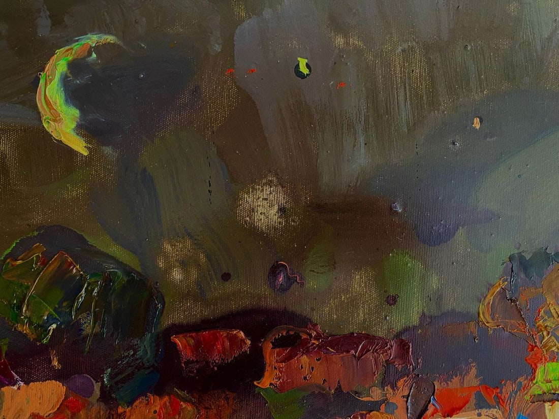 Oil painting Moonlit night Oleksiy Ivanyuk - 6