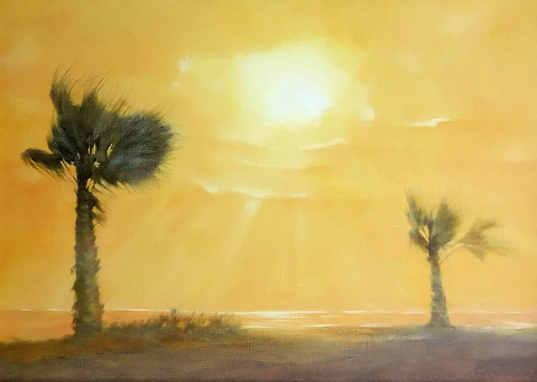 Oil painting Egypt Korkishko Vasily (1 of 6)