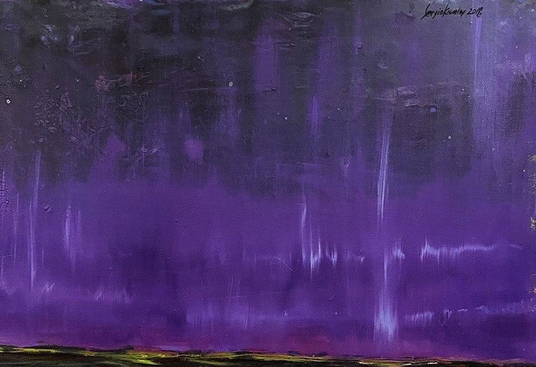 Oil painting Space Landscape Serhiy Kovalev - 5