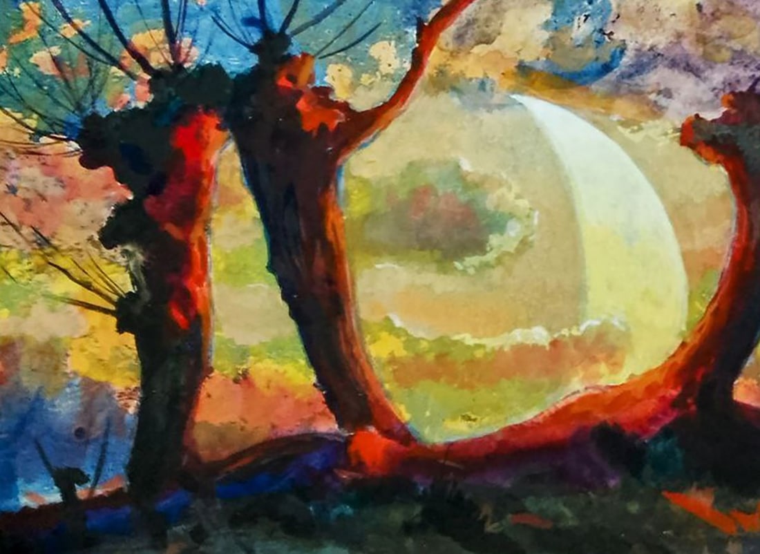 Oil painting Romantic evening Vitaly Duhnevich - 4