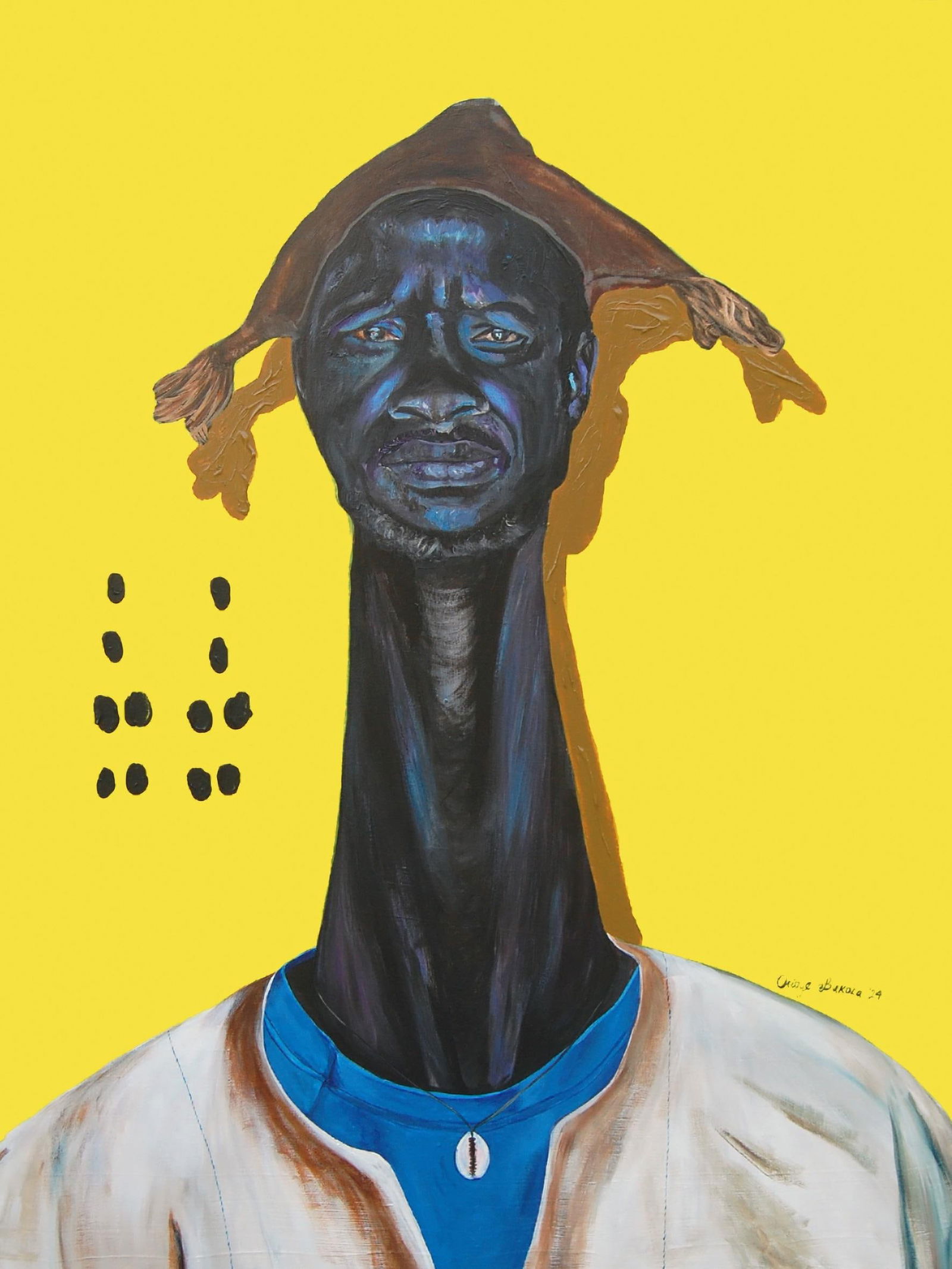 Bukola Orioye, Agbomola 2 - 21st Century, Contemporary, Figurative, Cultural Commentary, Africa, (1 of 12)