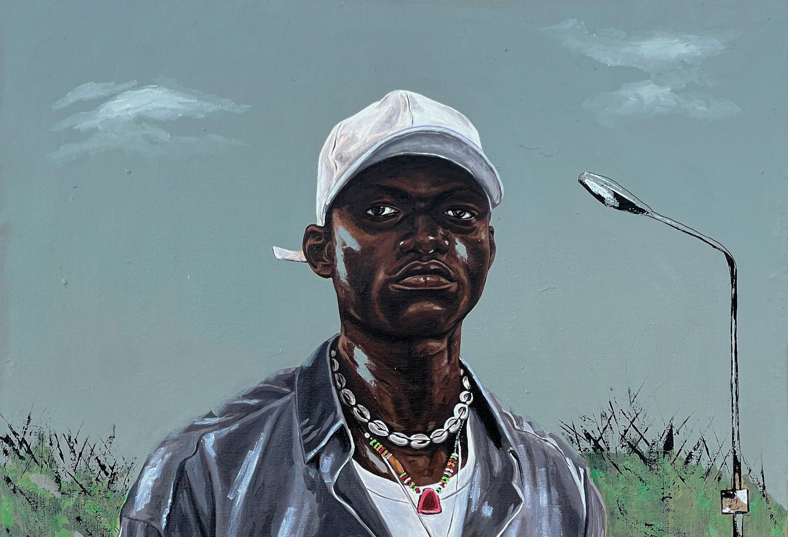 Eyitayo Alagbe , Standing Tall - 21st Century, Contemporary, Figurative, Portrait, Men, Africa, 2024 - 6