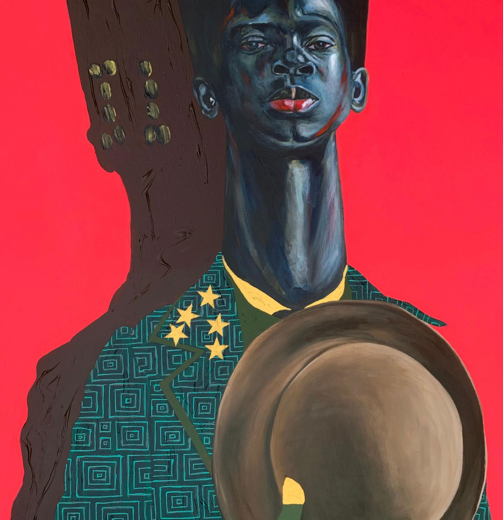 Bukola Orioye, Invictus - 21st Century, Contemporary, Figurative, Cultural Commentary, Africa, 2024 - 12