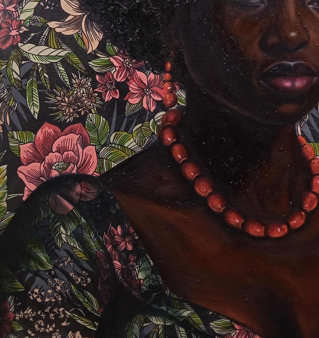 Bakare Abubakri-sideeq Babatunde, Adetutu (Royalty Brings Calmness) - 21st Century Mixed Media with - 4