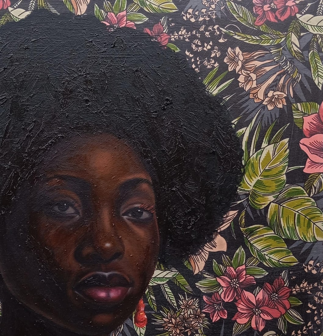 Bakare Abubakri-sideeq Babatunde, Adetutu (Royalty Brings Calmness) - 21st Century Mixed Media with - 9