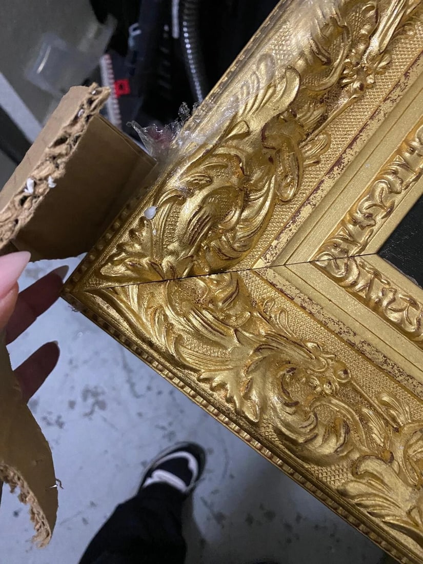 ATTRIBUTED TO John F. FRANCIS - Oil canvas painting "Grapes" Signed COA - 3