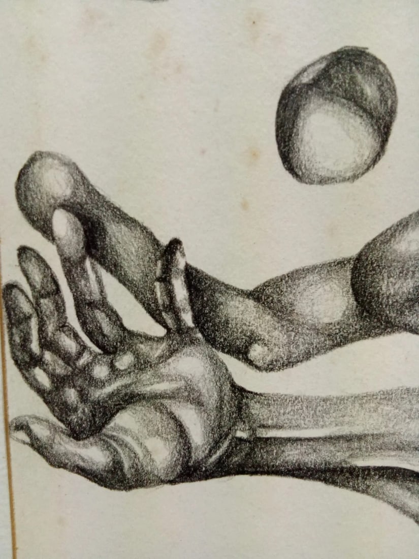 IN THE MANNER OF Bahman Mohasses - Contemporary Artwork - Attributed - COA - 4