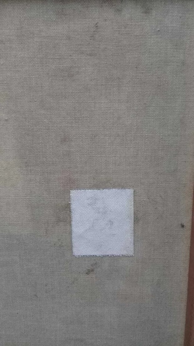 Antique Painting Oil Canvas - Signed: BIEL / Very rare 1960s - 9