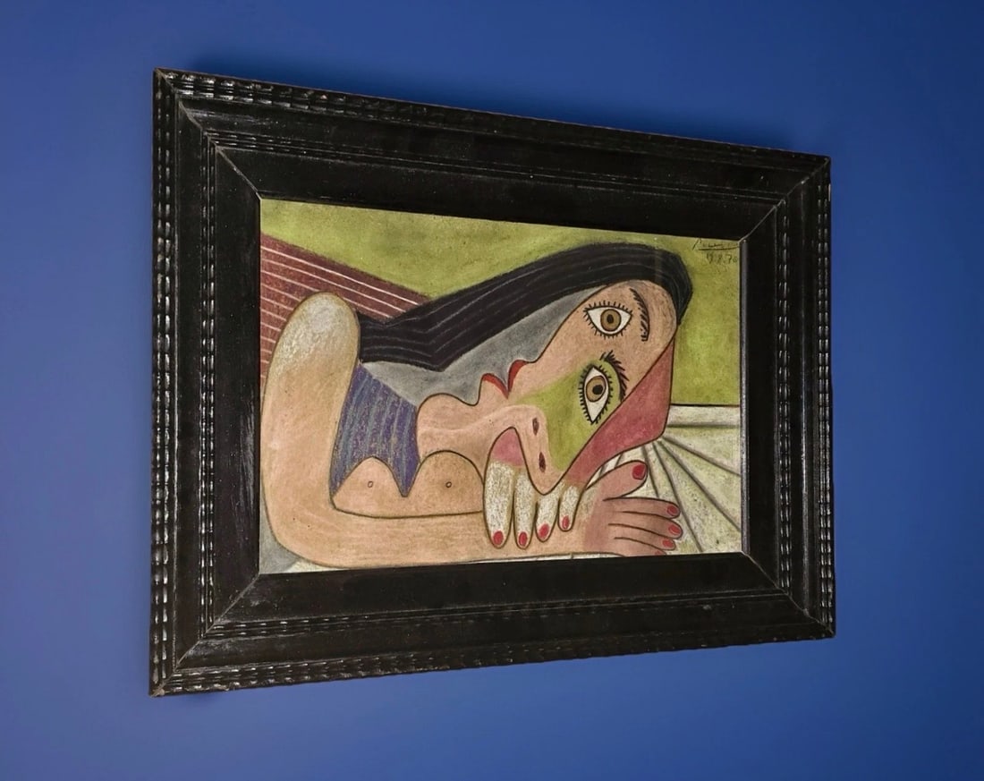 COPY AFTER Pablo Picasso Painting Pastels - 2