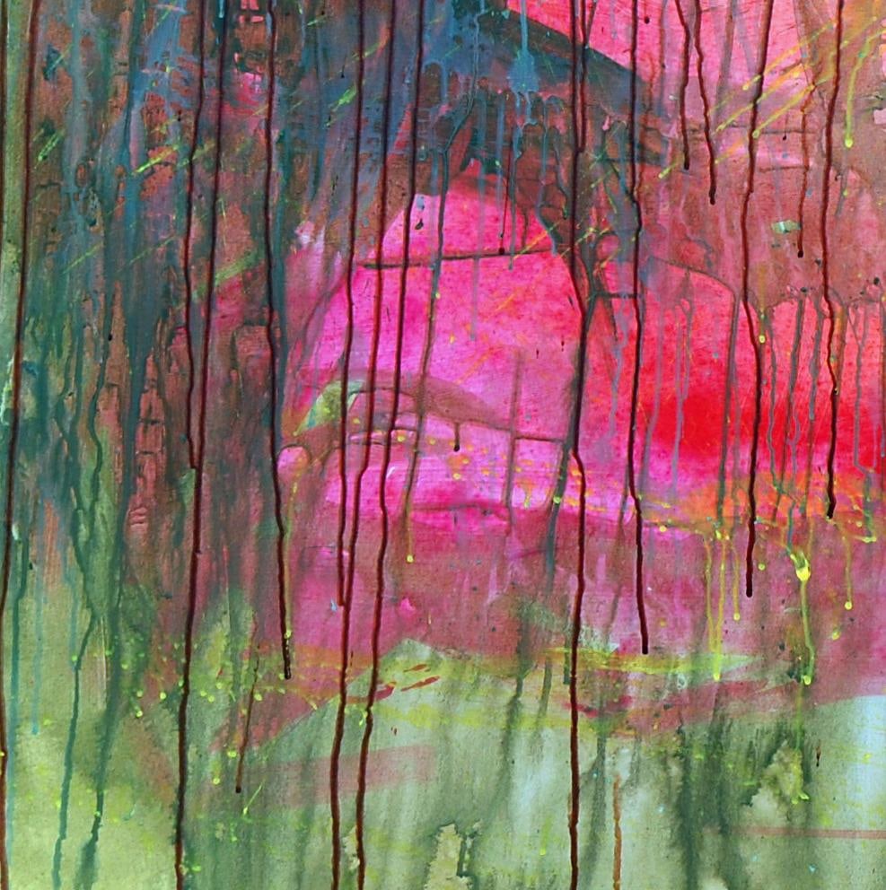 Orioye Samuel, Sicario -21st Century, Contemporary Figurative, Colourful, Silhouette, Men Power, - 7