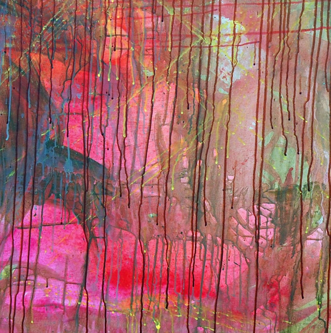 Orioye Samuel, Sicario -21st Century, Contemporary Figurative, Colourful, Silhouette, Men Power, - 9