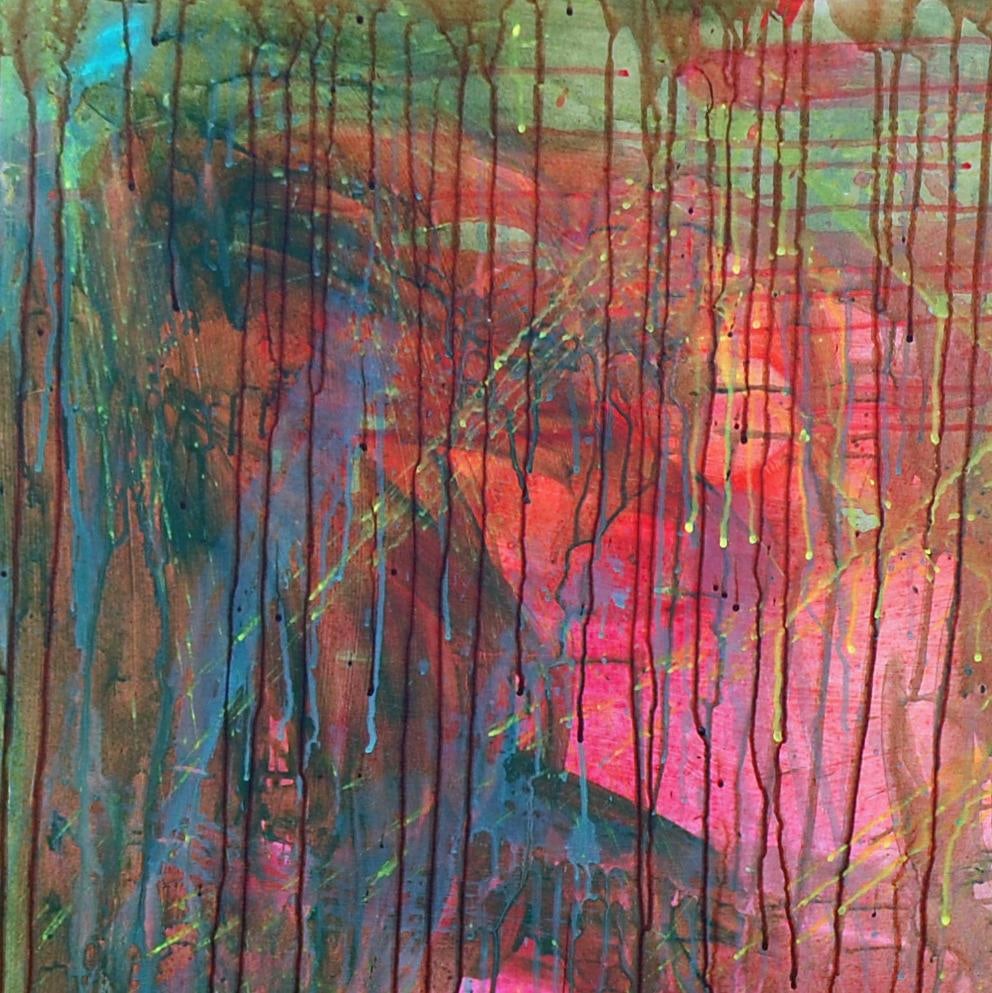 Orioye Samuel, Sicario -21st Century, Contemporary Figurative, Colourful, Silhouette, Men Power, - 5