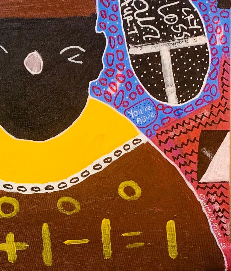 Olumide Ajayi, Time To Get Over It - 21st Century, Contemporary, Abstract, Pop Culture, People, 2025 - 8