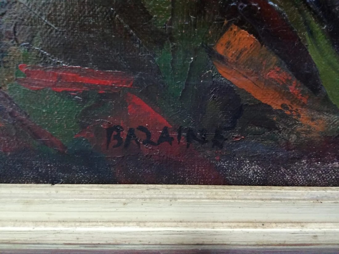 ATTRIBUTED TO Jean Bazaine ( 1904 - 2001 ) Oil Canvas Painting / Unique Piece - 4