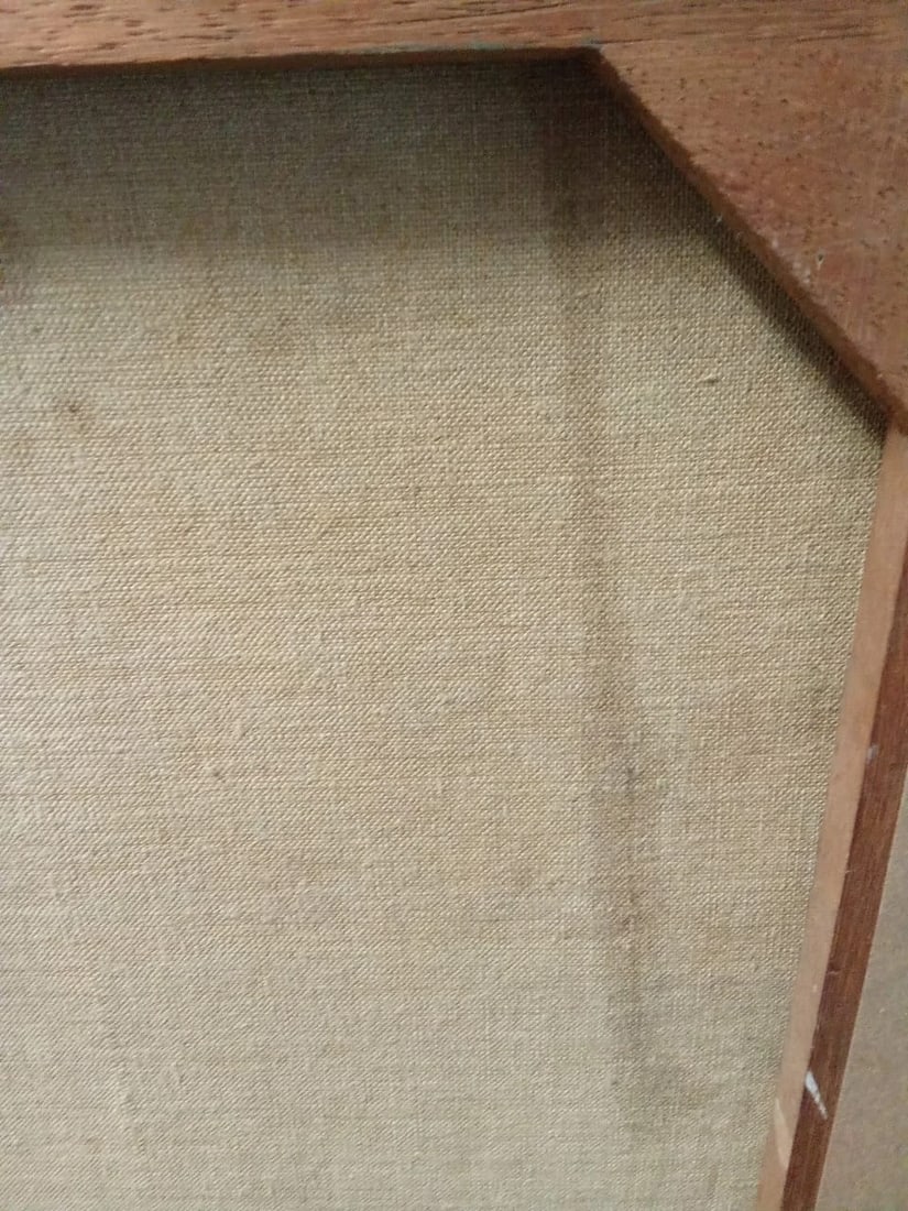 ATTRIBUTED TO Jean Bazaine ( 1904 - 2001 ) Oil Canvas Painting / Unique Piece - 8