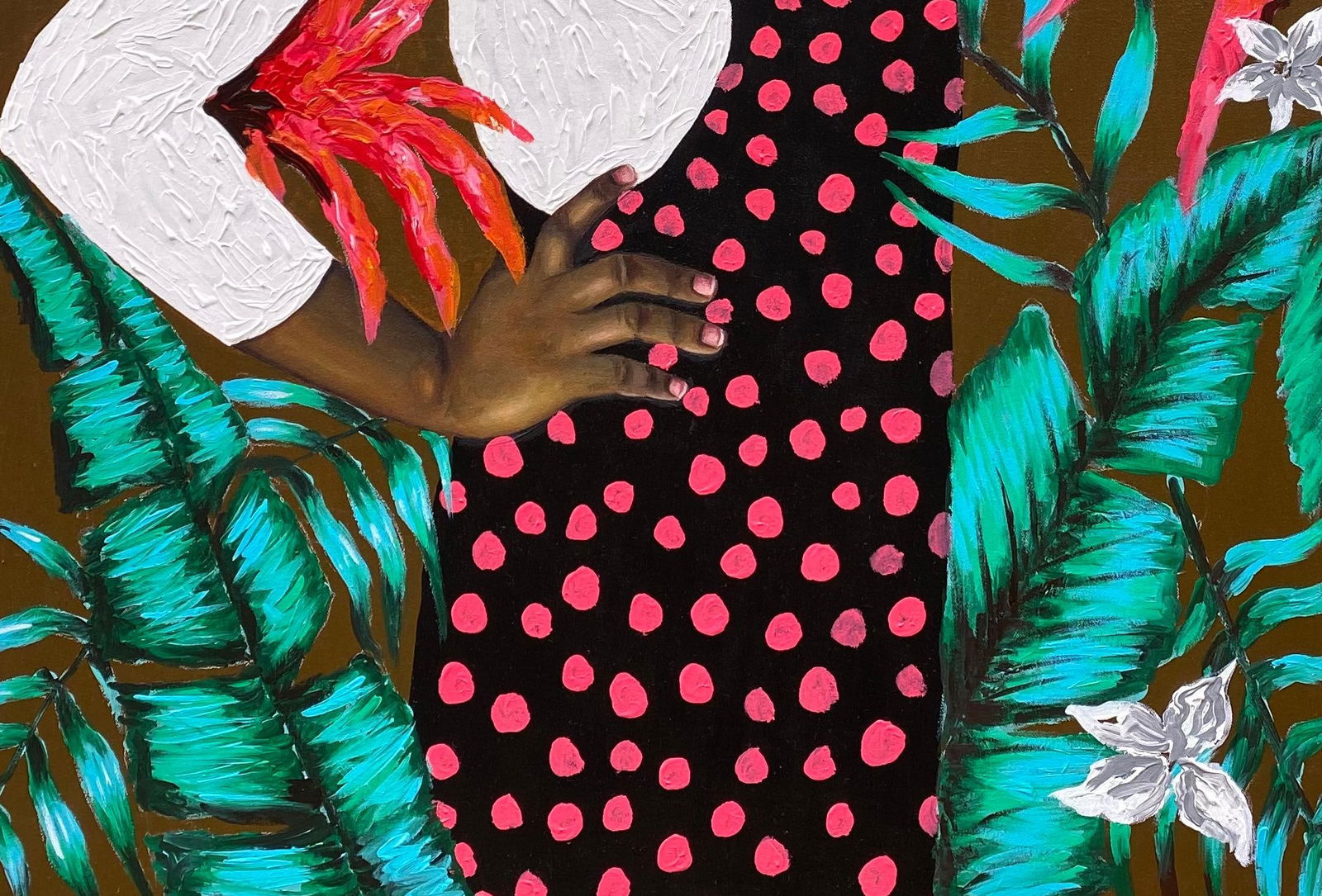 Gobe Joseph, Souvenir of Resilience 3 -21st Century Contemporary, Figurative Portrait Fashion, 2024 - 6