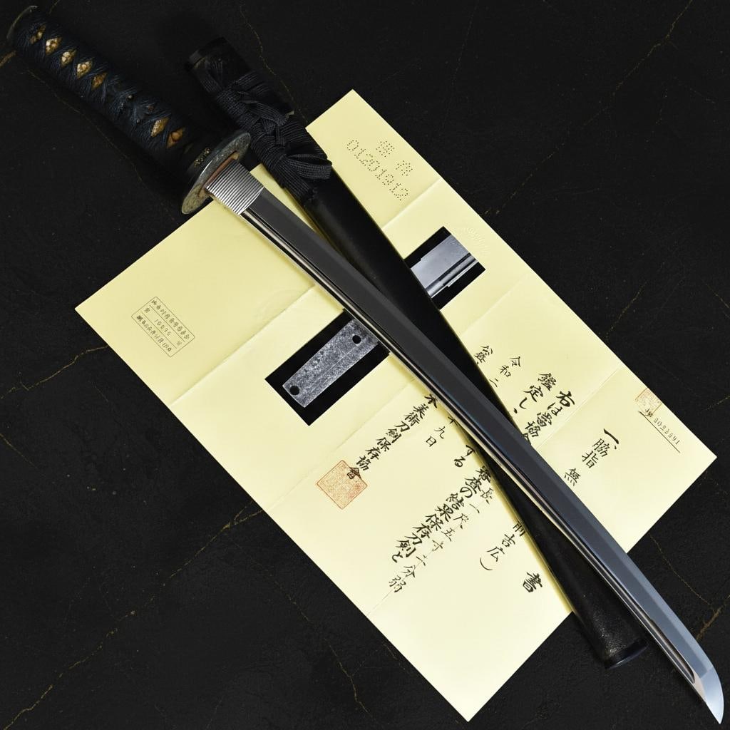 Edo Period JAPANESE KATANA SWORD WAKIZASHI YOSHIHIRO ??? NBTHK HOZON NBTHK (1 of 20)