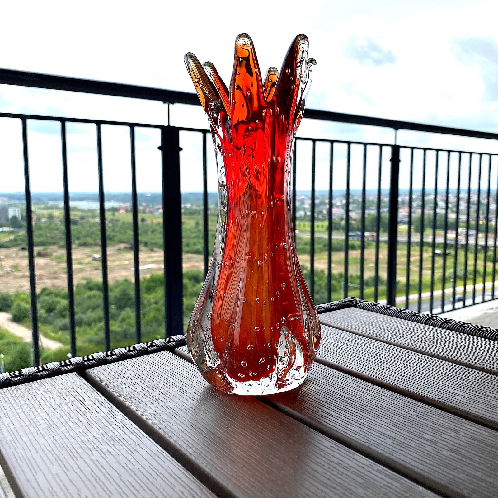 Unique Murano glass vase - 6