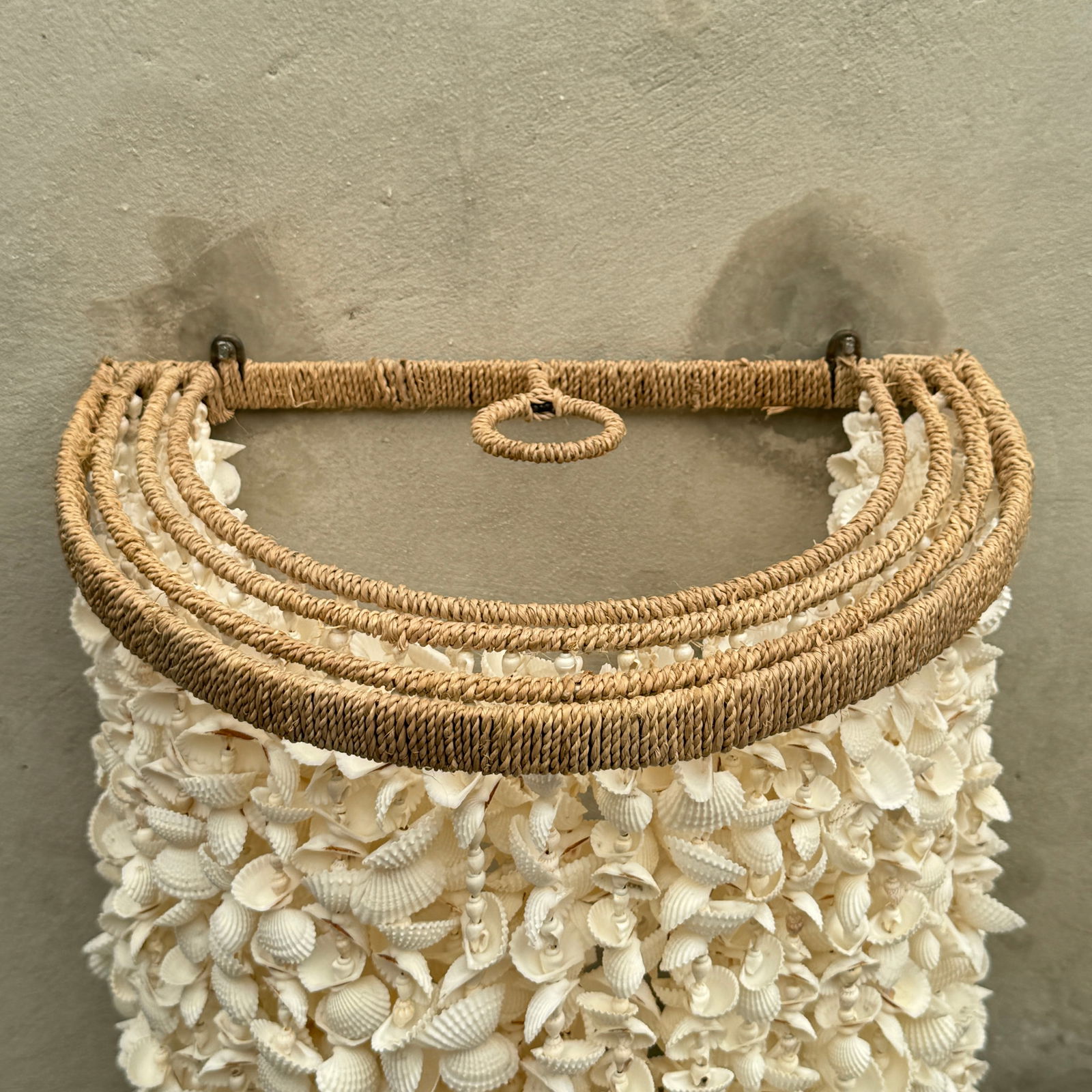 Stunning wall-mounted shell lamp - 5