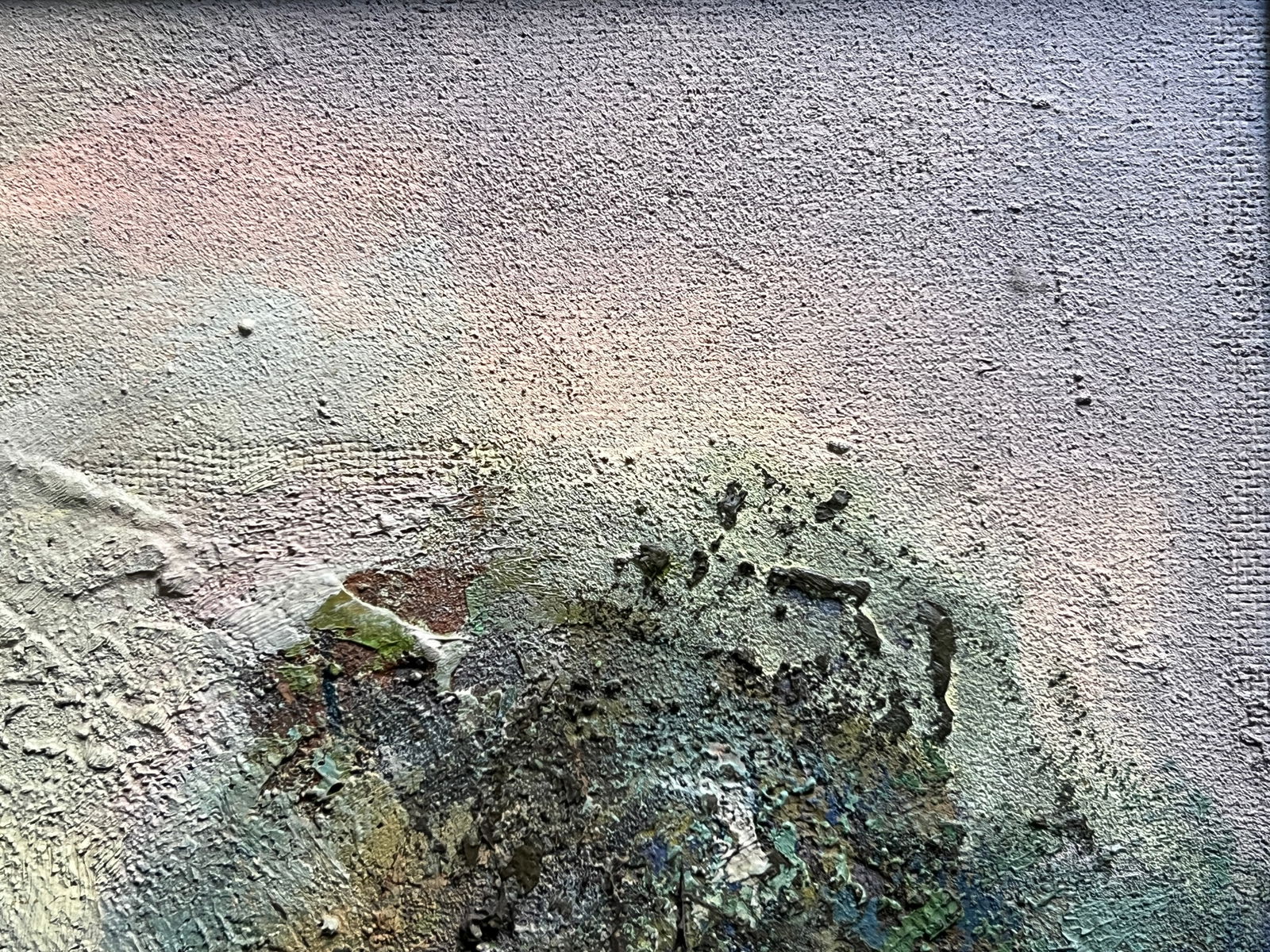 Abstract Oil painting with frame Autumn K. Leonid - 9