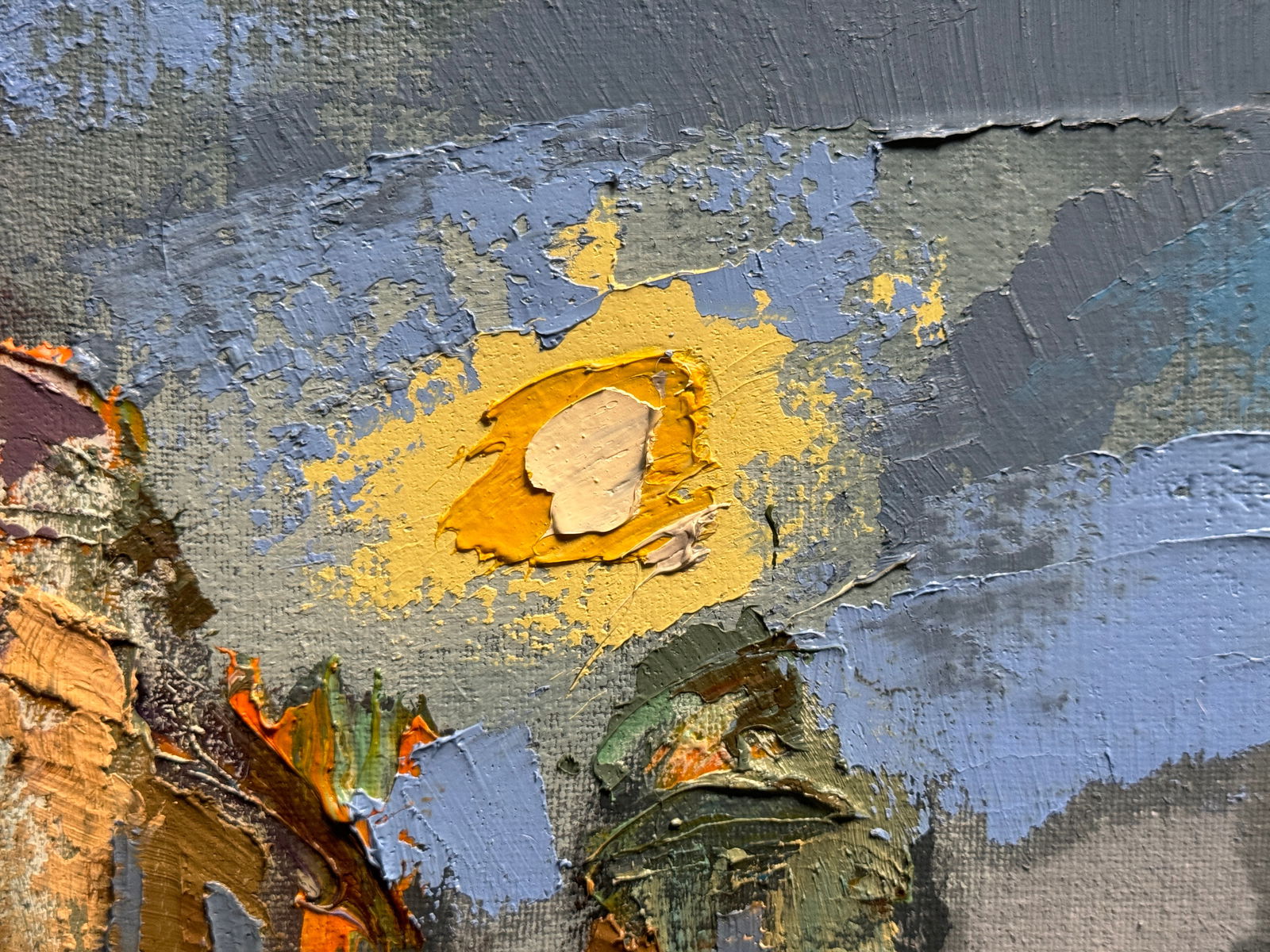 Oil painting with frame Lviv The Dominican Cathedral K. Leonid - 3