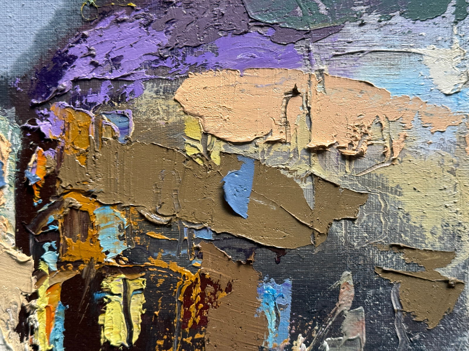 Oil painting with frame Lviv The Dominican Cathedral K. Leonid - 5