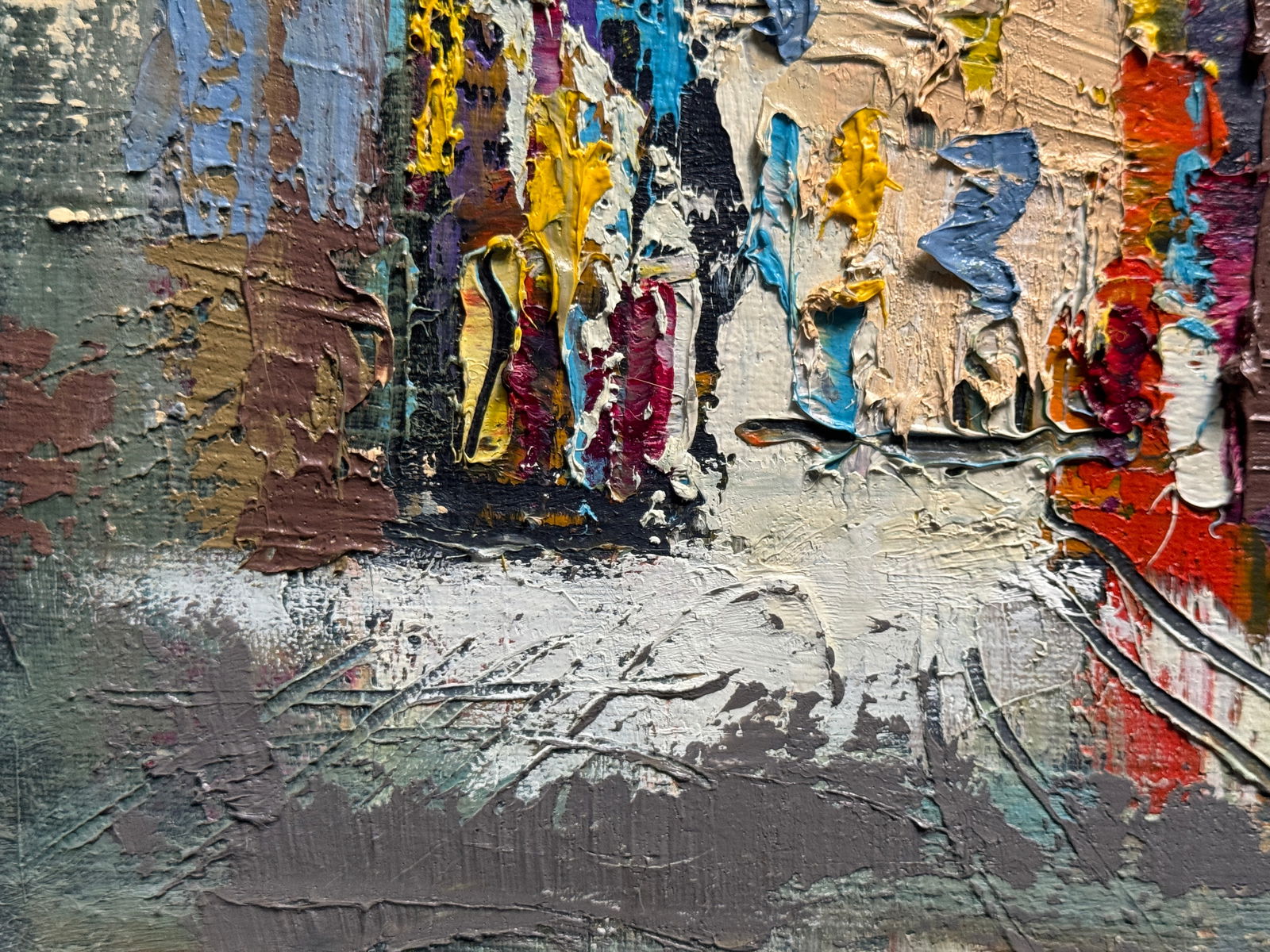 Oil painting with frame Lviv The Dominican Cathedral K. Leonid - 7