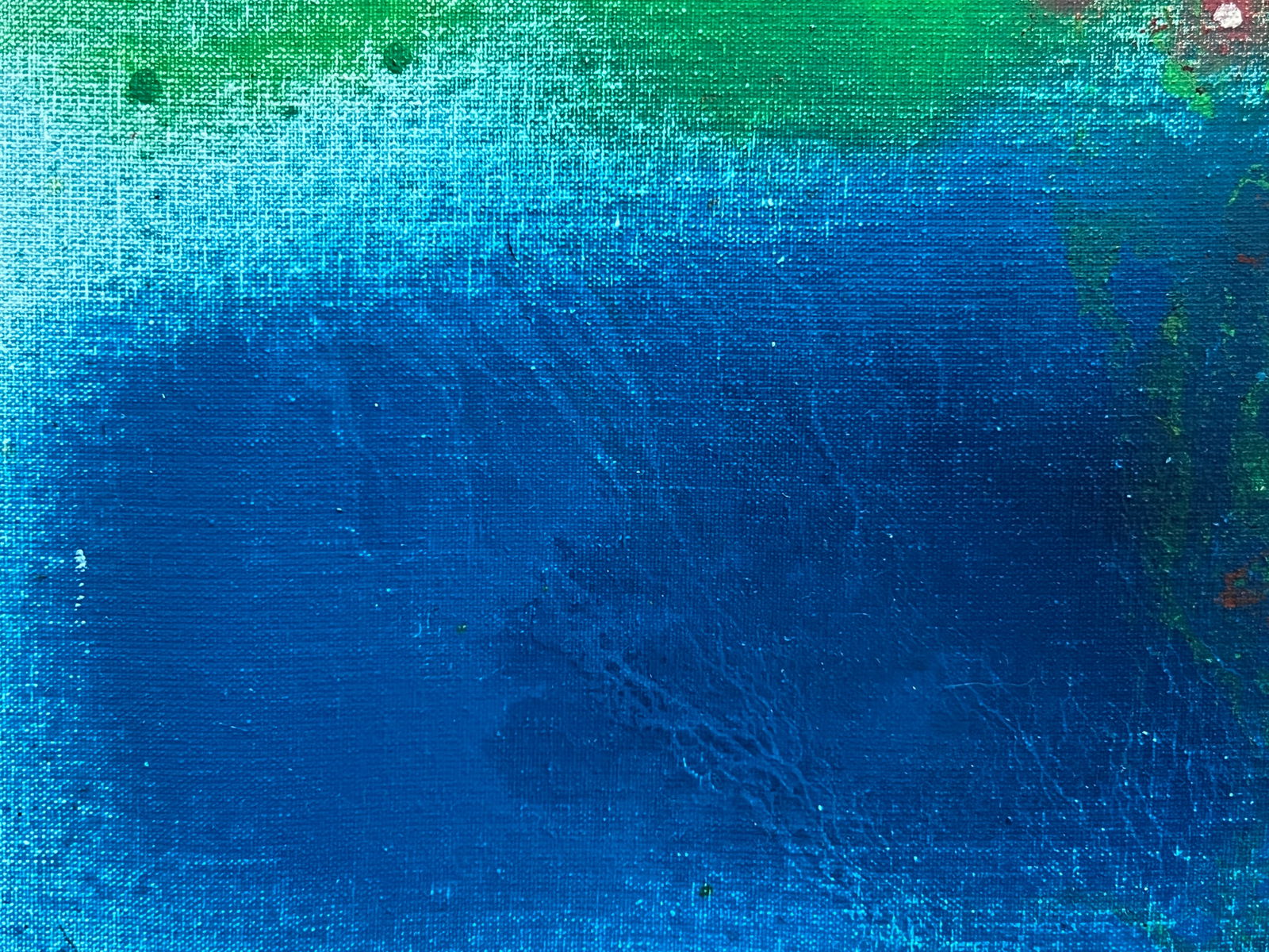 Abstract Oil painting with frame On a fishing trip K. Leonid - 6