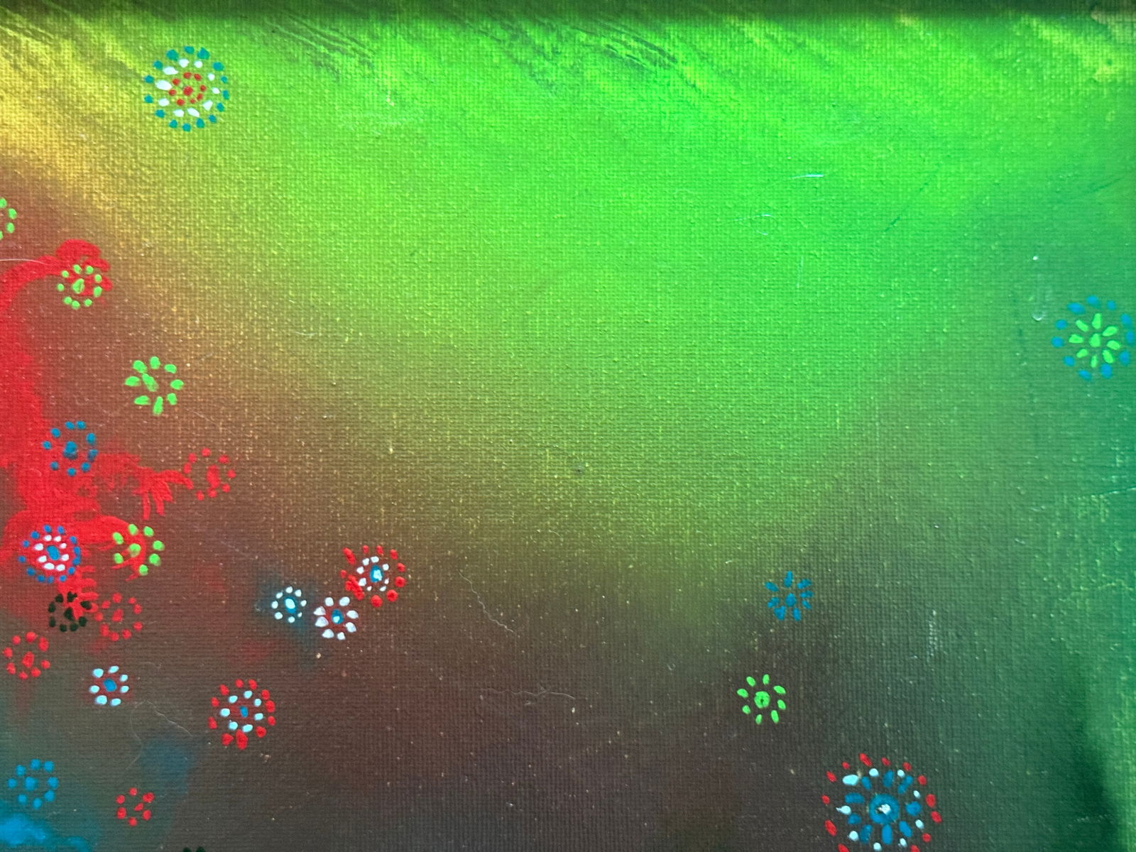 Abstract Oil painting with frame perception 4 K. Leonid - 8