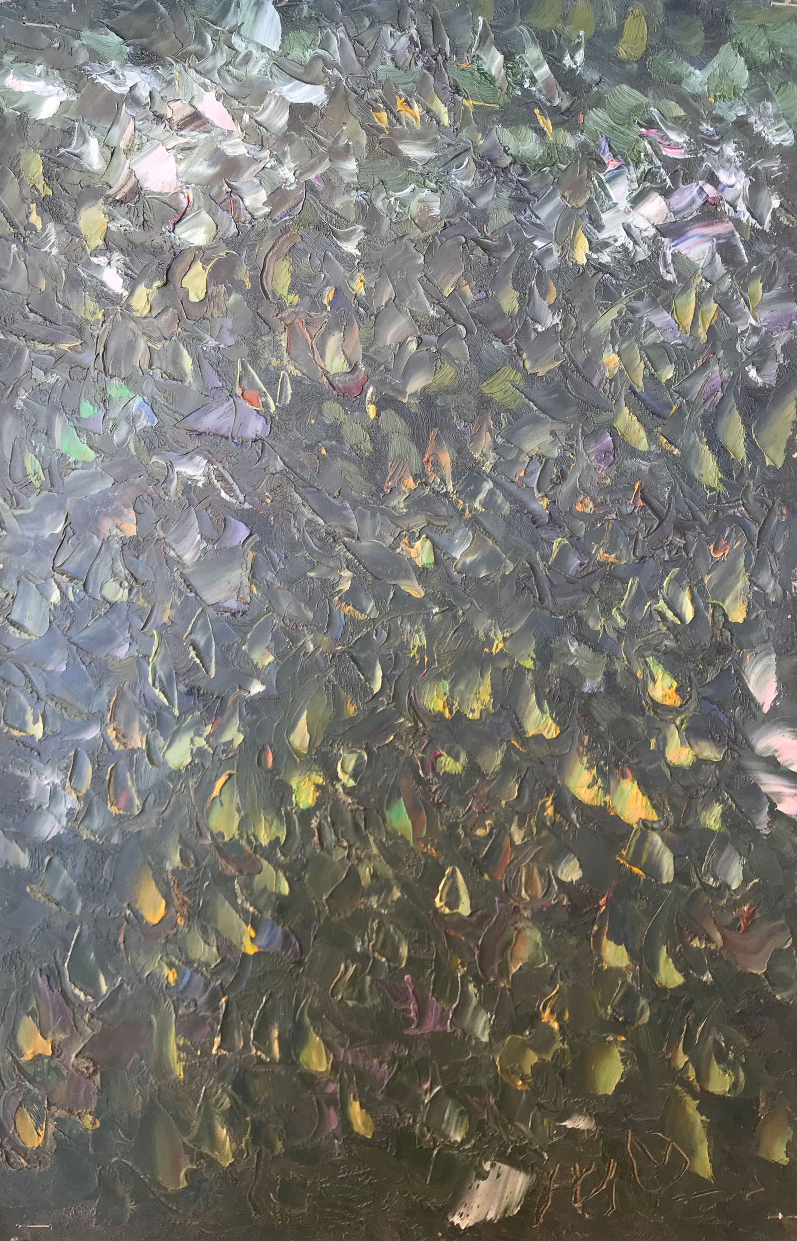 Abstract Oil painting Old pear Onyshchenko (1 of 10)