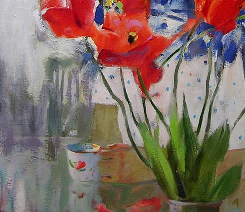 Oil painting Morning coffee Serg Kovalenko - 7