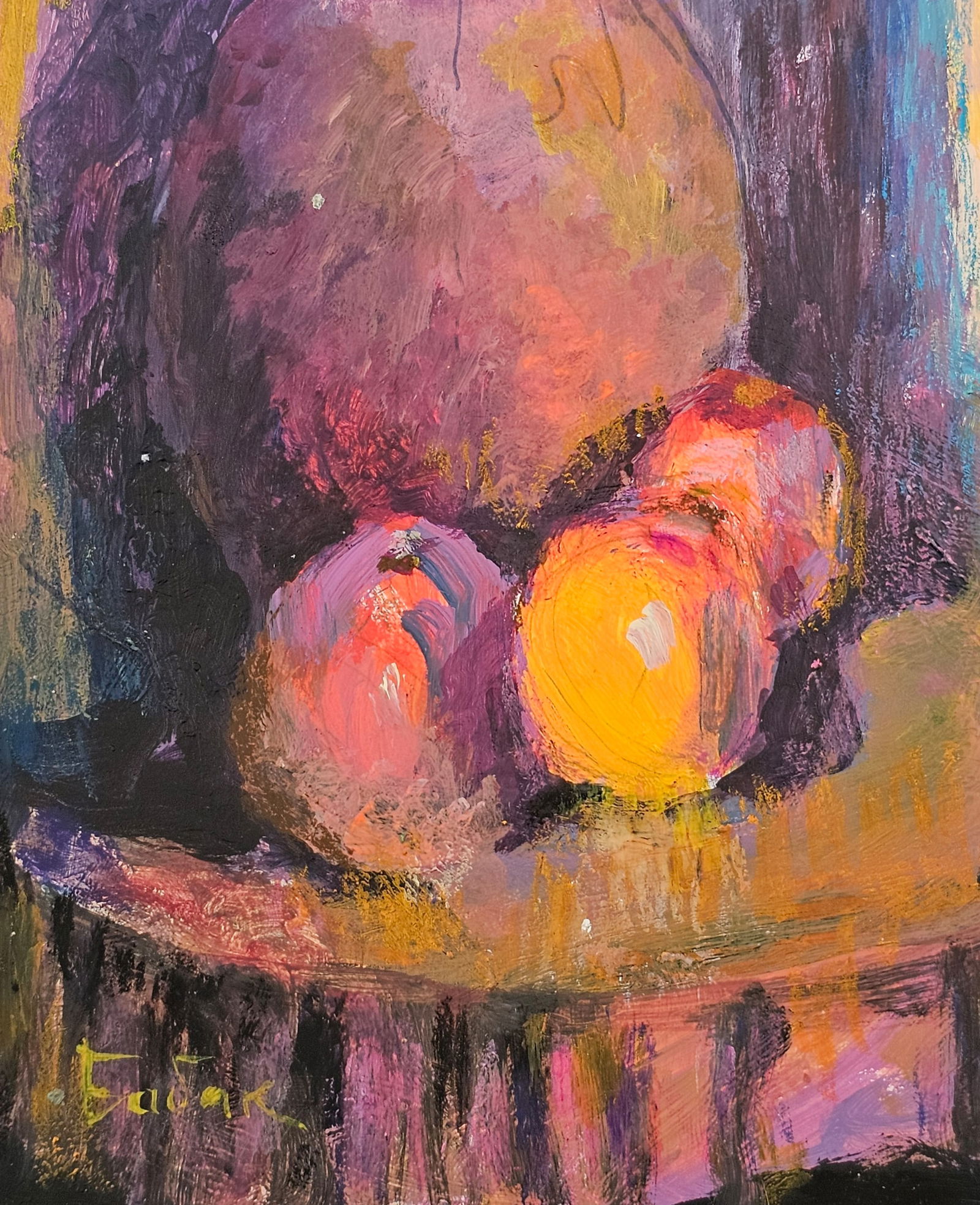 Acrylic painting Still life Vyacheslav Petrovich Babac - 5