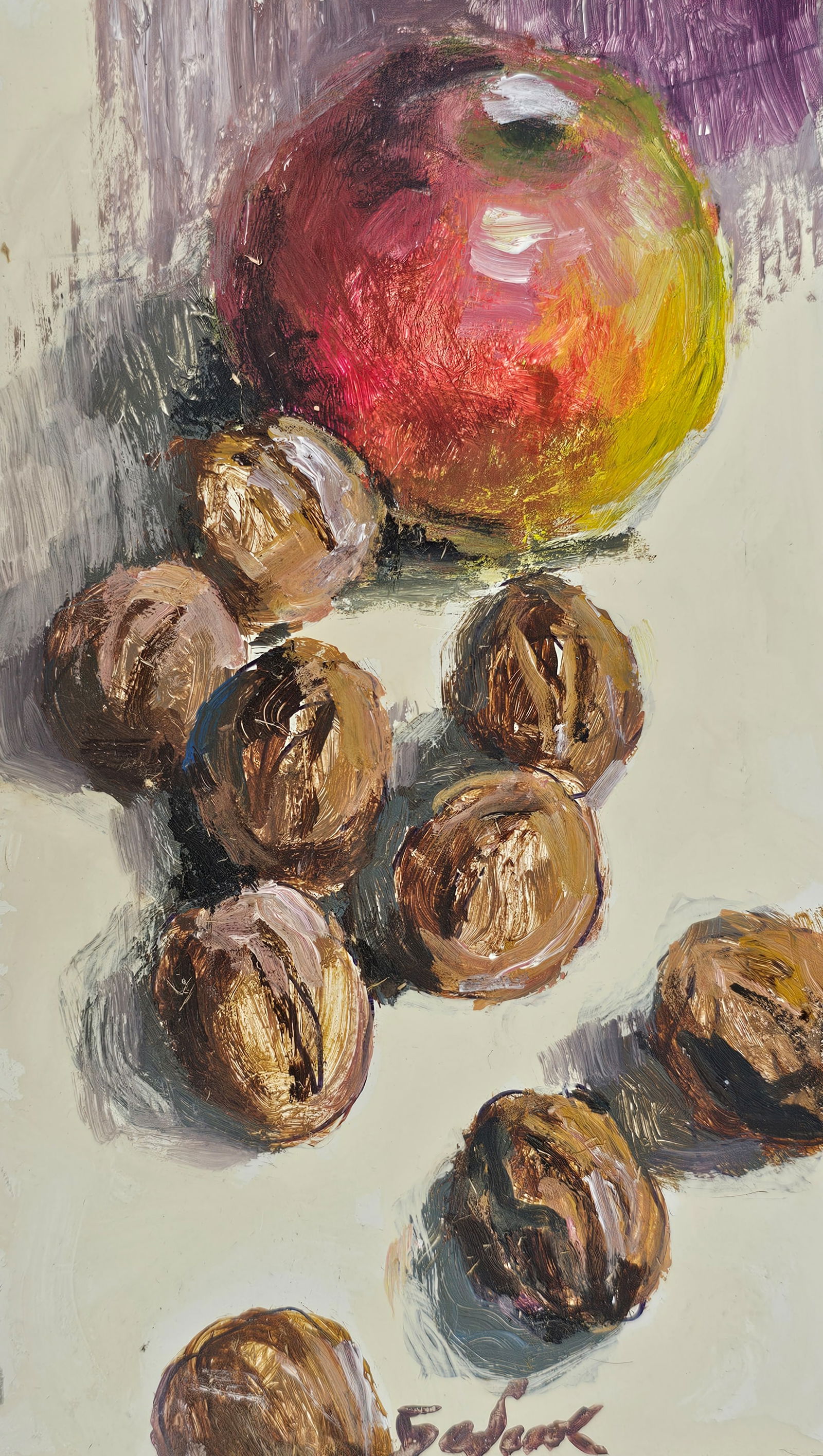 Acrylic painting buy nuts Vyacheslav Petrovich Babac (1 of 10)